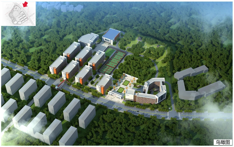 总投资约3.3亿！九江职业大学新校区即将招标！